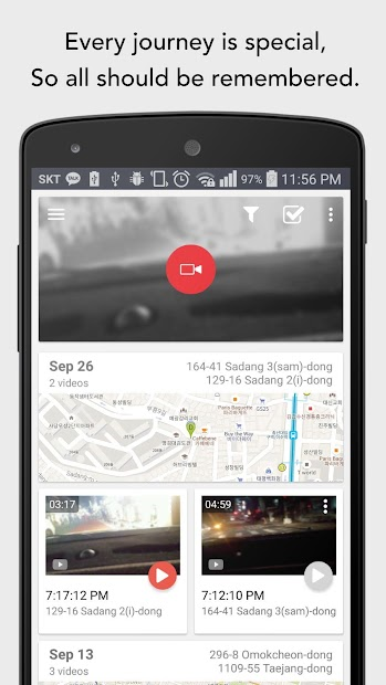 Screenshots AutoGuard Dash Cam - Blackbox: biến smartphone thành camera hành trình