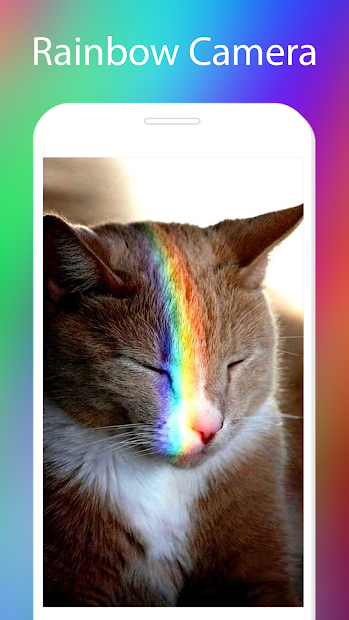 Screenshots Rainbow Camera: chụp ảnh cầu vòng lấp lánh