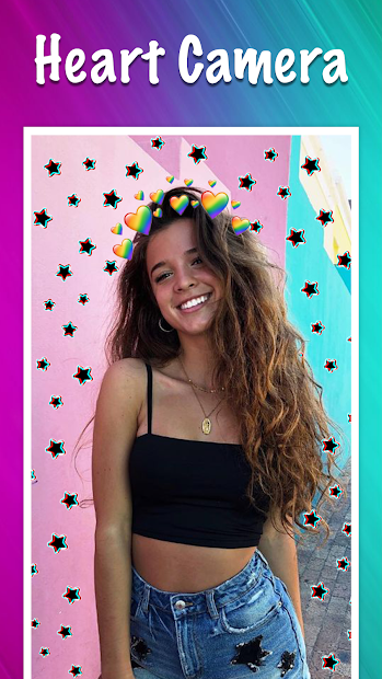 Screenshots Heart Camera - Heart Crown Photo Editor: Chỉnh sửa ảnh vương miệng và trái tim
