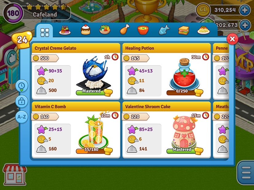 Screenshots Cafeland - Làm chủ nhà hàng