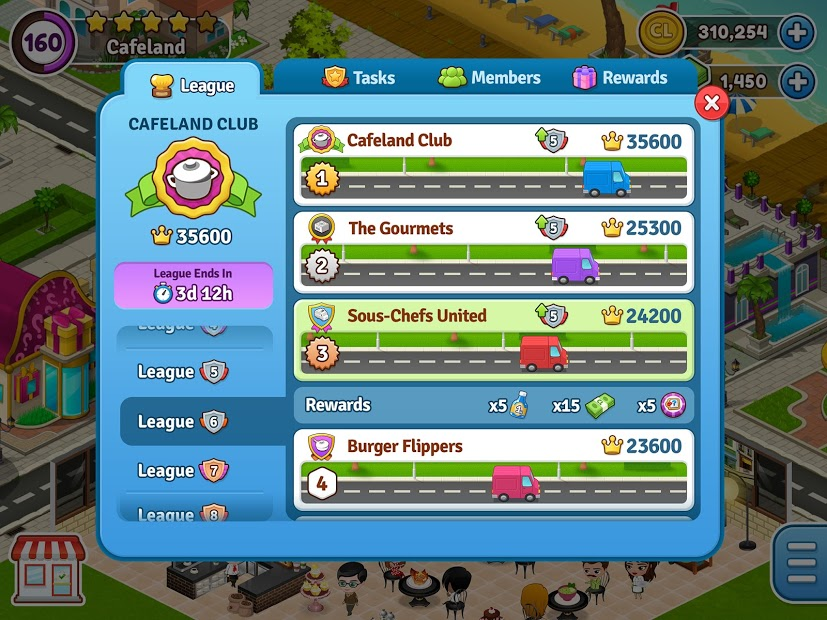 Screenshots Cafeland - Làm chủ nhà hàng