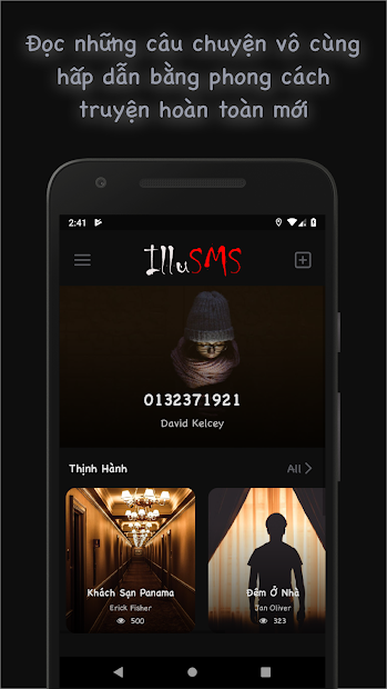 Screenshots IlluSMS - Phong cách đọc truyện tin nhắn mới lạ