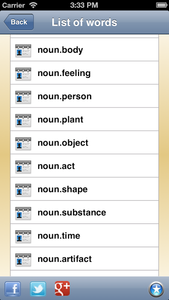 Screenshots English Dictionary - Từ điển Anh - Anh Offline
