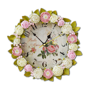 Shabby Chic Clocks Live Wallpaper: Hình nền đồng hồ sống động