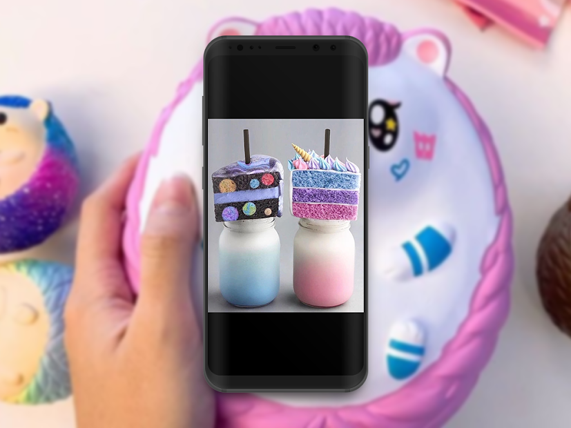 Screenshots Squishy Wallpapers: Cung cấp nhiều hình nền đáng yêu