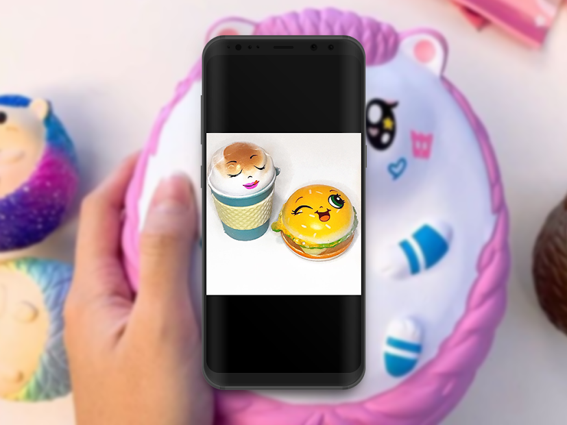 Screenshots Squishy Wallpapers: Cung cấp nhiều hình nền đáng yêu