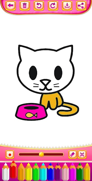 Ứng dụng Kitty: Sách vẽ mèo Kitty cho bé | Link tải free, cách sử dụng
