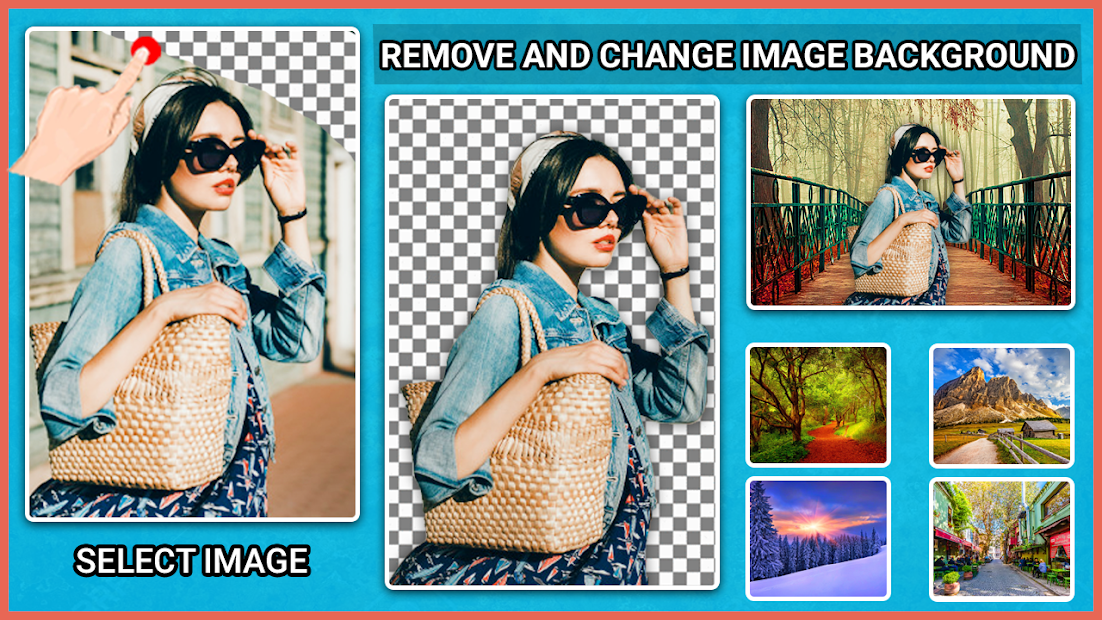 Screenshots Xóa đối tượng khỏi ảnh - ứng dụng xóa người, chi tiết thừa ra khỏi ảnh