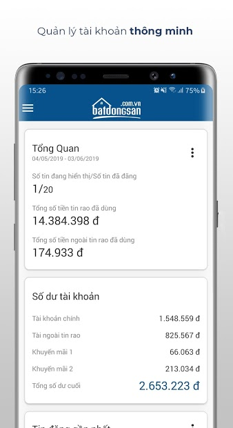 Screenshots Batdongsan.com.vn - Đăng Tin: Ứng dụng thông minh cho nhà môi giới hiện đại