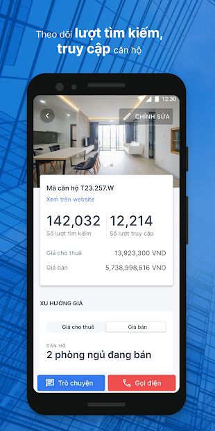 Screenshots Hoozing App-Siêu thị bất động sản Hoozing