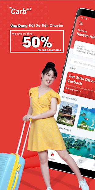 Screenshots Carback - Ứng Dụng Đặt Xe Tiện Chuyến