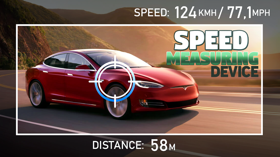 Screenshots Thiết bị đo tốc độ: Đo tốc độ xe máy, ô tô