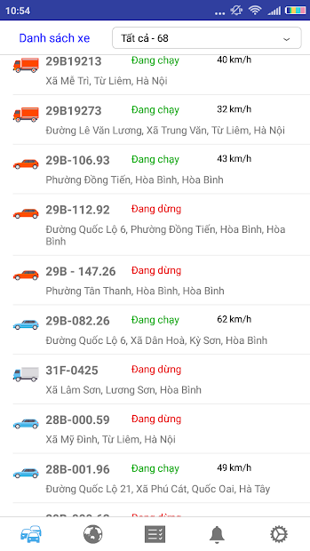 Screenshots VNET GPS - Theo dõi, quản lý hành trình ô tô thông minh