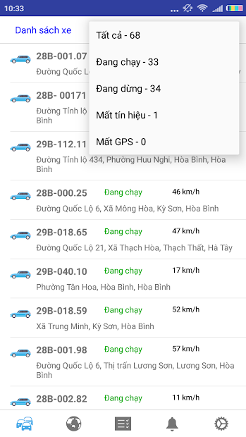 Screenshots VNET GPS - Theo dõi, quản lý hành trình ô tô thông minh
