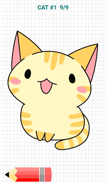 Cách sáng tạo cách vẽ con mèo cute Nghệ thuật với màu sắc