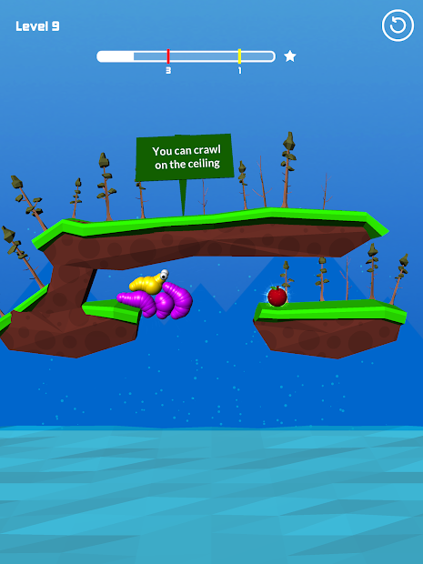 Screenshots Slug - Giúp sâu ăn táo