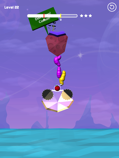 Screenshots Slug - Giúp sâu ăn táo