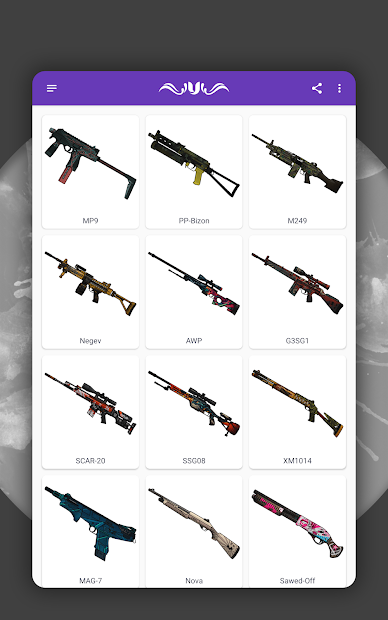 Screenshots Cách vẽ vũ khí từng bước. Rút ra bài học cho CS:GO