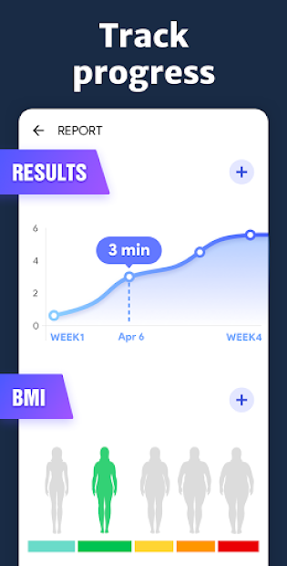 Screenshots Plank Workout at Home - 30 Days Plank Challenge
