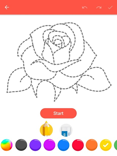 Với ứng dụng How To Draw Flowers, bạn có thể học được những kỹ năng vẽ hoa tuyệt vời mà không phải trả bất cứ chi phí nào. Ứng dụng này cung cấp cho bạn những bước vẽ chi tiết để tạo nên những tác phẩm hoa hồng độc đáo, rực rỡ mà không gặp bất kỳ khó khăn nào.