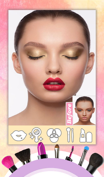 Screenshots Makeup Magic Face Makeover Beauty Camera - Chỉnh sửa hình ảnh của bạn