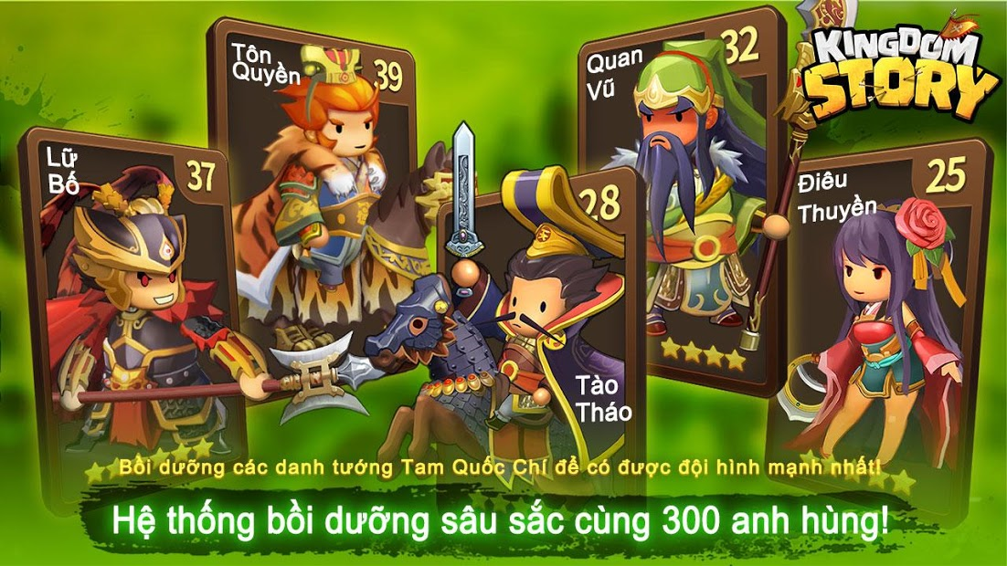 Screenshots Kingdom Story: Tam Quốc Tướng - Game nhập vai Chibi Tam Quốc