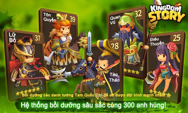 Screenshots Kingdom Story: Tam Quốc Tướng - Game nhập vai Chibi Tam Quốc