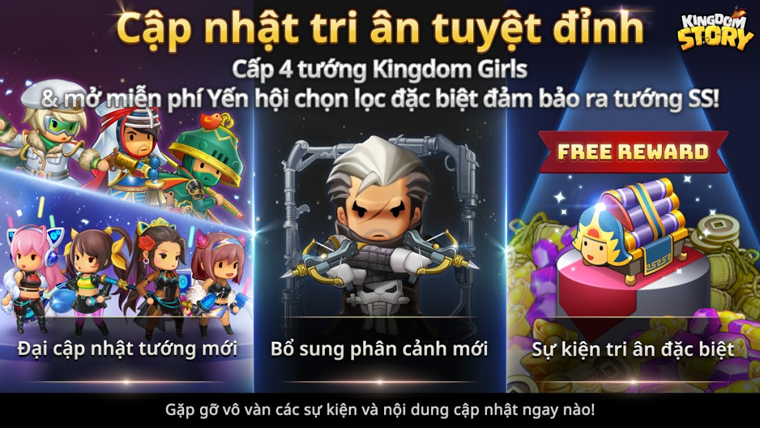 Screenshots Kingdom Story: Tam Quốc Tướng - Game nhập vai Chibi Tam Quốc