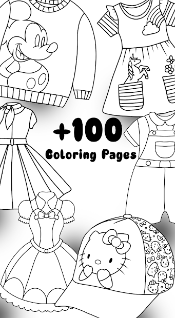Ứng Dụng Glitter Dresses Coloring Book: Sách Tô Màu Cho Bé | Link Tải Free,  Cách Sử Dụng