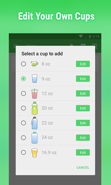 Screenshots Water Drink Reminder: Nhắc uống nước, hẹn giờ uống nước