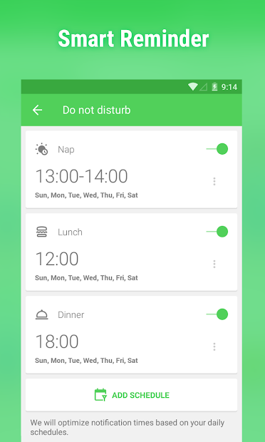Screenshots Water Drink Reminder: Nhắc uống nước, hẹn giờ uống nước