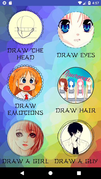 Ứng dụng How to draw anime: Hướng dẫn vẽ Anime từng bước | Link tải free,  cách sử dụng