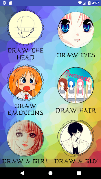 Ứng dụng How to draw anime: Hướng dẫn vẽ Anime từng bước | Link ...