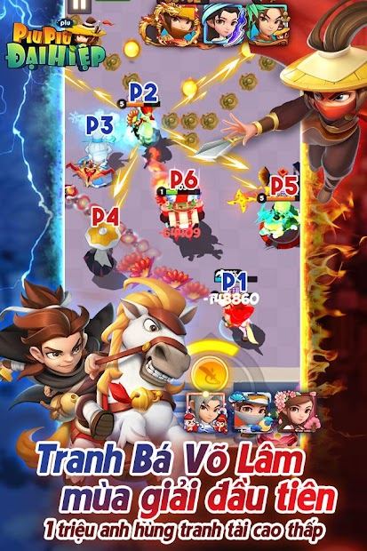 Screenshots Đại Hiệp Piu Piu - game Mobile xạ kích võ hiệp