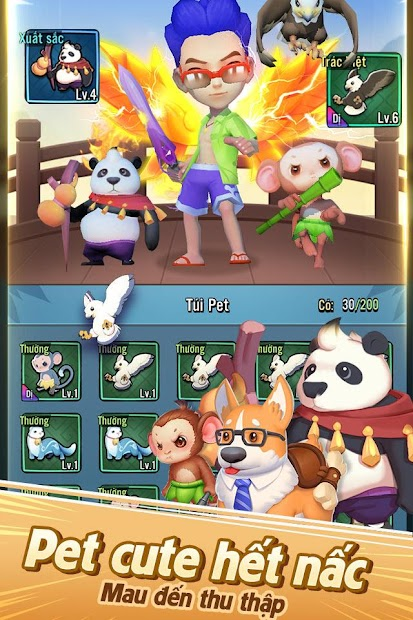 Screenshots Đại Hiệp Piu Piu - game Mobile xạ kích võ hiệp