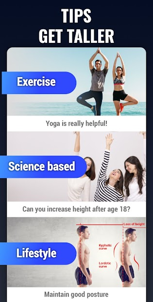 Screenshots Tăng Chiều Cao - Thể Dục Tăng Chiều Cao, Cao Hơn
