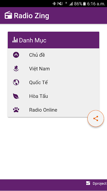 Screenshots Radio - Zing: Ứng dụng nghe radio hay nhất