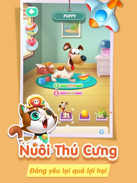 Screenshots Heo đến rồi - Trò chơi heo con xây đảo | Game giải trí hay