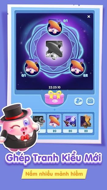 Screenshots Heo đến rồi - Trò chơi heo con xây đảo | Game giải trí hay