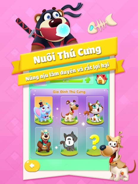 Screenshots Heo đến rồi - Trò chơi heo con xây đảo | Game giải trí hay