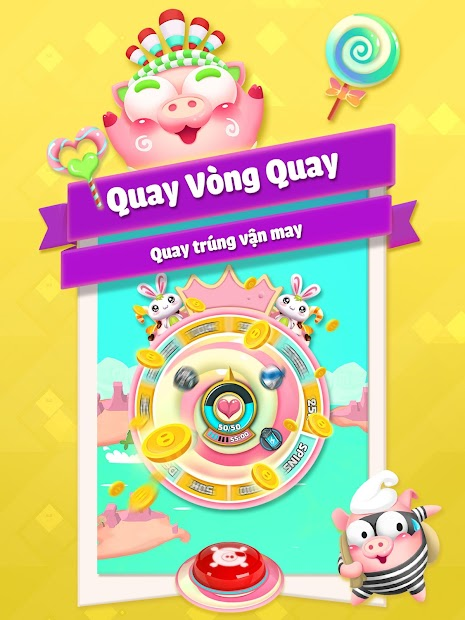 Screenshots Heo đến rồi - Trò chơi heo con xây đảo | Game giải trí hay