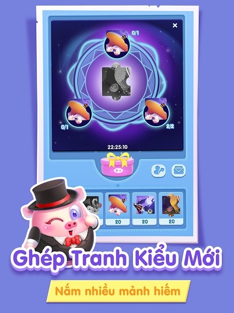 Screenshots Heo đến rồi - Trò chơi heo con xây đảo | Game giải trí hay