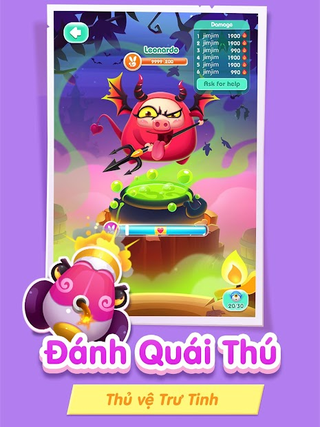 Screenshots Heo đến rồi - Trò chơi heo con xây đảo | Game giải trí hay