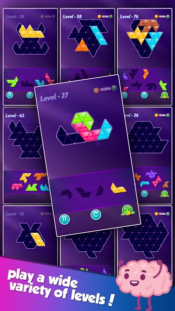 Screenshots Block! Triangle puzzle: Tangram - Game xếp hình trí tuệ