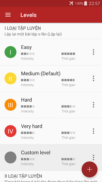 Screenshots Tập thể dục bụng hàng ngày