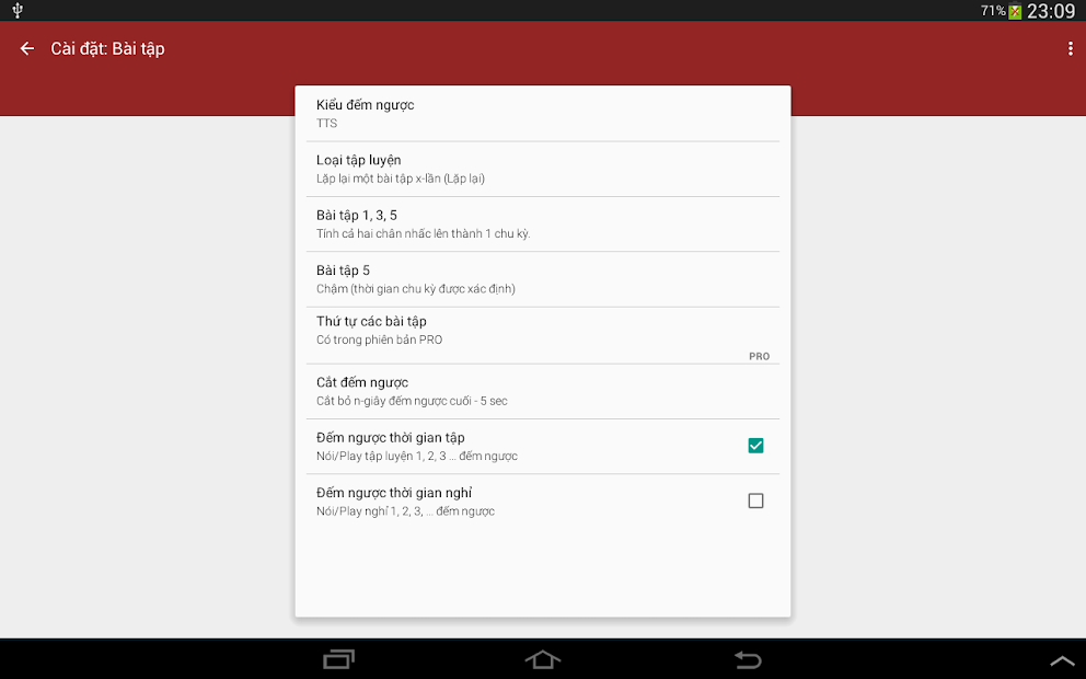 Screenshots Tập thể dục bụng hàng ngày