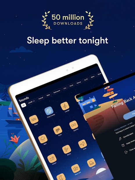 Ảnh chụp màn hình Relax Melodies - Giai điệu thư giãn giúp giảm căng thẳng và chìm vào giấc ngủ