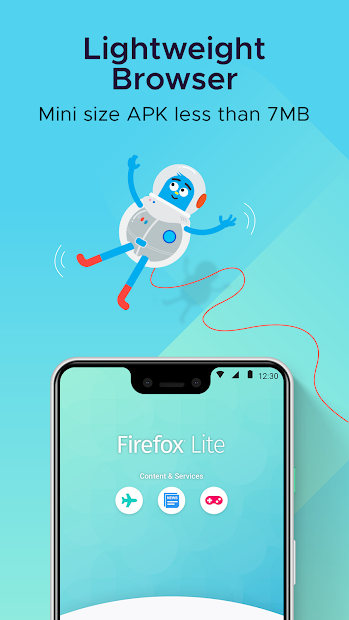 Screenshots Firefox Lite: Trình duyệt web nhẹ và nhanh dành cho máy yếu