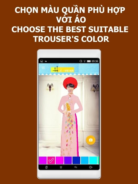 Screenshots Thử áo dài: Chọn, ướm thử áo dài phù hợp với bạn