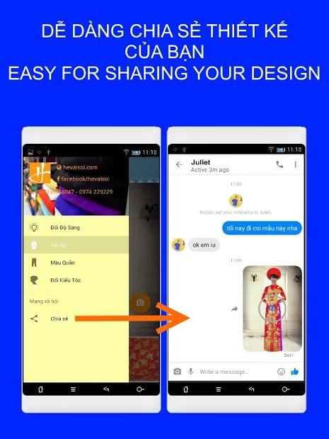 Screenshots Thử áo dài: Chọn, ướm thử áo dài phù hợp với bạn